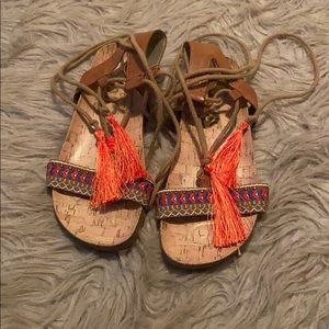 Lace up Sandals